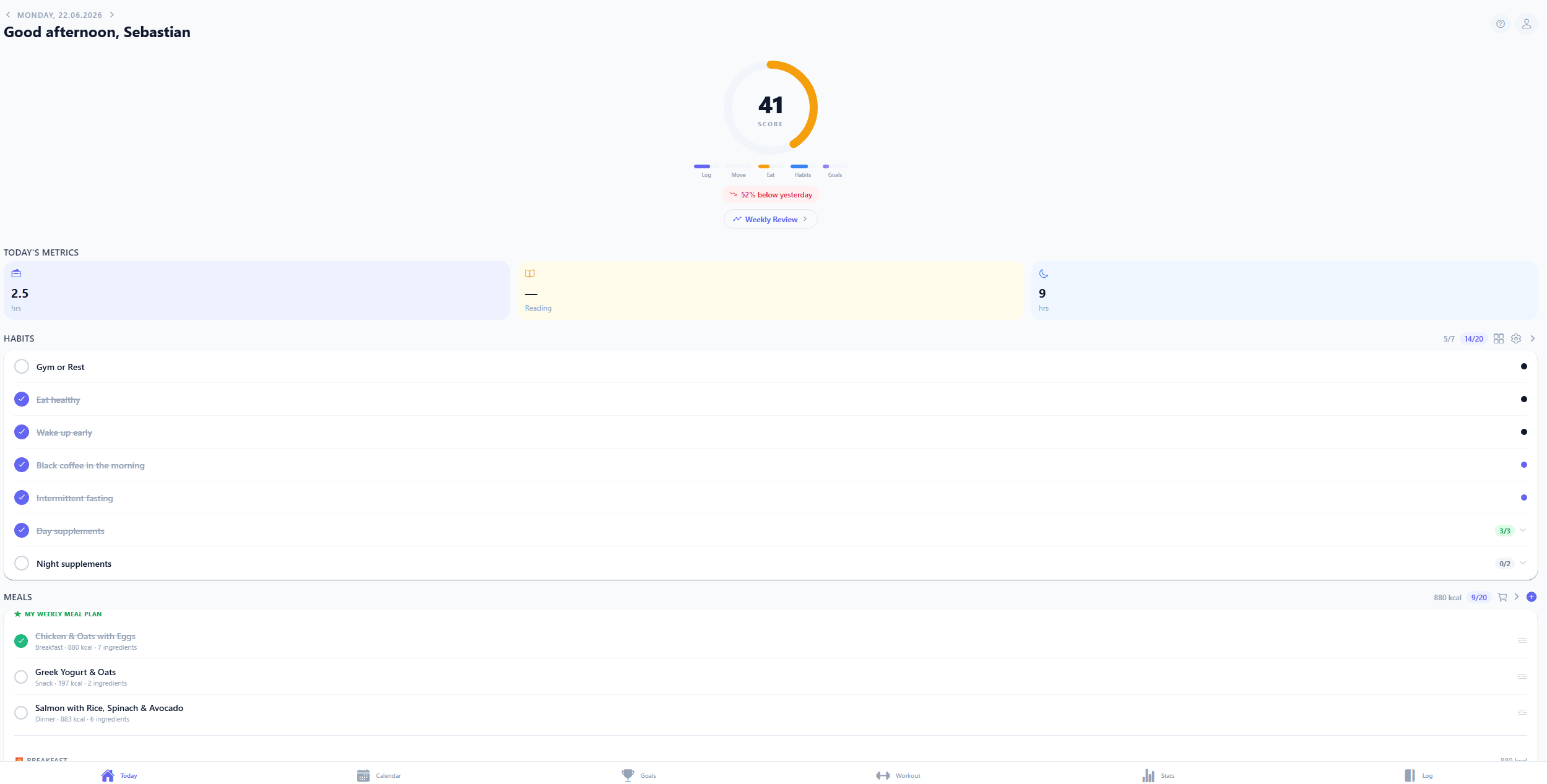 Day Tracker
